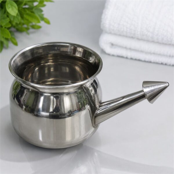 Steel Jal Neti Pot