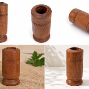 Vijaysar Wood Tumbler